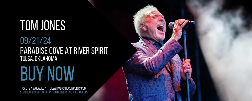 Tom Jones at Paradise Cove At River Spirit