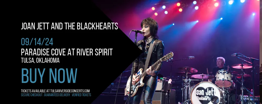 Joan Jett And The Blackhearts at Paradise Cove At River Spirit