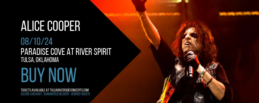 Alice Cooper at Paradise Cove At River Spirit