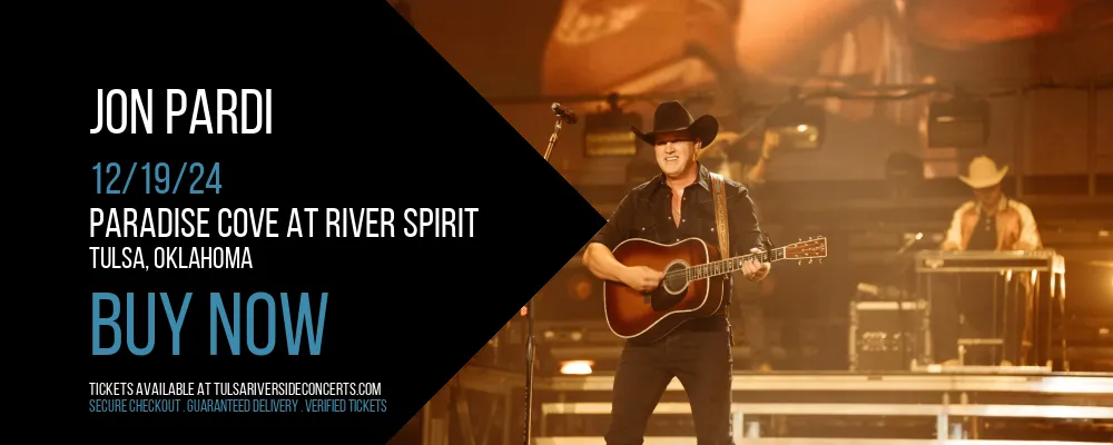 Jon Pardi at Paradise Cove At River Spirit