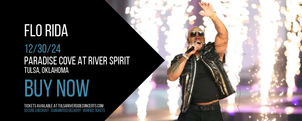 Flo Rida at Paradise Cove At River Spirit