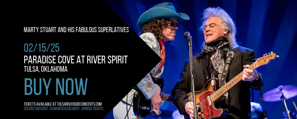 Marty Stuart and His Fabulous Superlatives at Paradise Cove At River Spirit